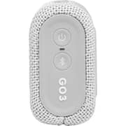 JBL GO 3 Portable Waterproof Speaker White