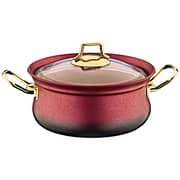 OMS 9 Pcs Cream Induction Safe Granitec Cookware Set