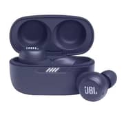 JBL JBLLIVEFRNCPTWSU Live Free NC+ TWS Wireless In Ear Headphones Blue