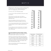 Motiv Fitness Ring Sleep And Heart Rate Tracker Black 9 - 63mm - MR1009DL