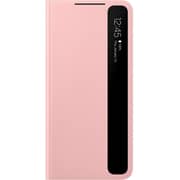 Samsung Clear View Cover Pink Samsung S21 Plus