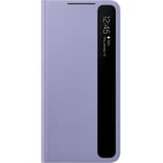 Samsung Clear View Cover Violet Samsung S21 Plus