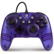 Nintendo Switch Enhanced Wired Controller Purple Frost