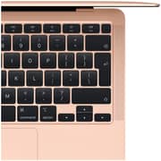 Apple MacBook Air 13-inch (2020) - Apple M1 Chip / 8GB RAM / 256GB SSD / 7-core GPU / macOS Big Sur / English Keyboard / Gold / International Version - [MGND3]