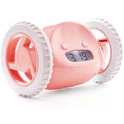 Clocky Alarm Clock On Wheels Pink