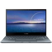 Asus Zenbook Flip 13 2 in 1 Laptop - 11th Gen Core i7 2.80GHz 16GB 1TB Shared Win10Home 13.3inch FHD Pine Grey English/Arabic Keyboard UX363EA (2021) Middle East Version