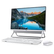Dell Inspiron 5400-INS-6500-SLV All-in-One Desktop - Core i5 2.4GHz 8GB 1TB+256GB 2GB Win10 23.8inch FHD Silver English/Arabic Keyboard