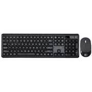 Heatz Wireless Keyboard and Mouse Black