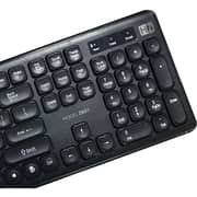 Heatz Wireless Keyboard and Mouse Black