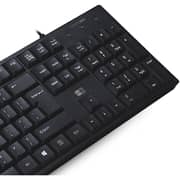 Heatz USB Wired Keyboard Black