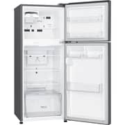 LG Top Freezer Refrigerator 345 Litres GR-C345SLBB Platinum Silver Smart Inverter Compressor Multi Air Flow Smart Diagnosis