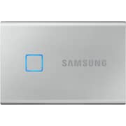 Samsung Portable SSD T7 TOUCH USB 3.2 With Fingerprint And Password Security - 1TB Silver (MU-PC1T0S/WW )