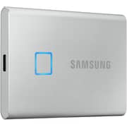 Samsung Portable SSD T7 TOUCH USB 3.2 With Fingerprint And Password Security - 1TB Silver (MU-PC1T0S/WW )