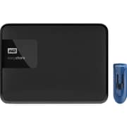 WD Easystore 4TB External USB 3.0 Portable Hard Drive With 32GB Easystore USB Flash Drive - Black
