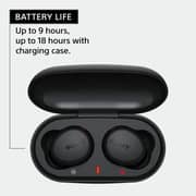 Sony EXTRA BASS True Wireless Earbuds Headset/Headphones with Mic for Phone Call Bluetooth Technology - Black (WF-XB700)