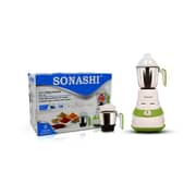 سوناشي خلاط طاحونة 600W SB-185 الأخضر / الفضة / الأبيض