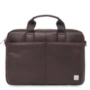 Knomo Stanford Leather Laptop Briefcase - 13inch