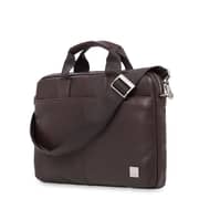 Knomo Stanford Leather Laptop Briefcase - 13inch