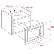 TEKA Built-in Microwave & Grill with Touch Control - ML 820 BIS
