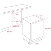 TEKA Built-in Freezer Compact 96L Capacity - TGI2 120 D ME