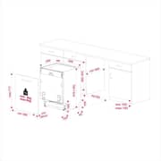 TEKA Fully Integrated Dishwasher A++ with Extra Dry - DFI 46700 ME