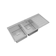TEKA Inset Pureline Stainless Steel Sink Two Bowls And One Drainer Zenit Rs15 2B 1D