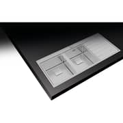TEKA Inset Pureline Stainless Steel Sink Two Bowls And One Drainer Zenit Rs15 2B 1D