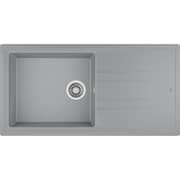 TEKA Inset Tegranite Sink One Bowl + Drainer - Stone 60 L-Tg 1B 1D