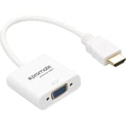 Promate HDMI TO VGA Adapter Kit White PROLINK-H2V