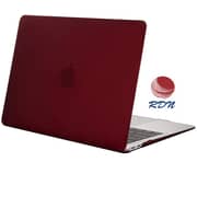 RDN MacBook Air 13inch 13.3inch Plastic Hard Shell Case Cover Wine Red