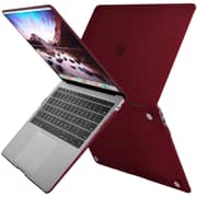 RDN MacBook Air 13inch 13.3inch Plastic Hard Shell Case Cover Wine Red