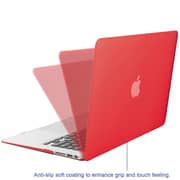 RDN MacBook Air 13inch/ 13.3inch Plastic Hard Shell Case Cover Red