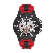 QUANTUM Men's Chronograph Black Dial Watch - HNG535.658