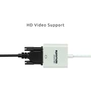 Promate ProLink-H2V Gold-Plated HDMI to VGA Adapter White