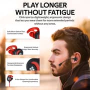 Promate Gaming In-Ear Headphones for Smartphone, Tablet, Clink Red
