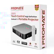 Promate Wireless Projector, HD Portable 150 Lumens Android 7.1 Projector Vista-Pro