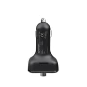 Promate Bluetooth FM Transmitter Car Kit Wireless Car Kit with USB 5V 3.4A USB Car Charger Adapter- SmarTune