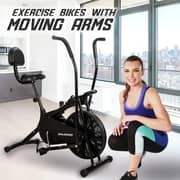 Sparnod Fitness SAB-05 Air Bike Exercise Cycle for Home Gym -