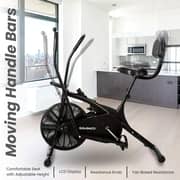 Sparnod Fitness SAB-05 Air Bike Exercise Cycle for Home Gym -