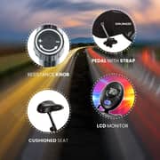 Sparnod Fitness SAB-05 Air Bike Exercise Cycle for Home Gym -