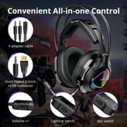 Tronsmart Glary Alpha Wired Over Ear Gaming Headset Black