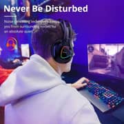 Tronsmart Glary Alpha Wired Over Ear Gaming Headset Black