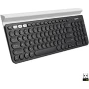 Logitech K780 Multi-Device Wireless Keyboard For Computer, Phone and Tablet FLOW Cross-Computer Control Compatible
