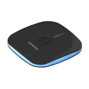 Promate 10W Wireless Charger, Premium Sleek USB-C Fast Wireless Charging Pad AuraPad-4 Black