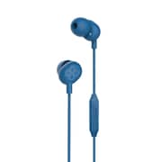 Promate In-Ear Headphones, Premium Audio Enhanced Wired Earphones with Dynamic HD Driver ICE Blue