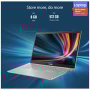 Asus X415JP-EK016T Laptop - Core i5 1.0GHz 8GB 512GB 2GB Win10 14inch FHD Silver English/Arabic Keyboard