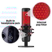 HyperX QuadCast USB Condenser Gaming Microphone HX-MICQC-BK
