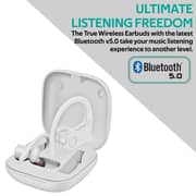 Promate Bluetooth Mono Earpiece with Rotatable Earbud, Built-in-Mic, Multi-Point Pairing, Motive White