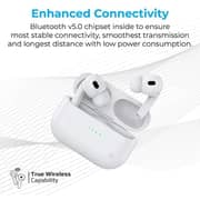 Promate HARMONI True Wireless Earbuds White
