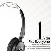 Promate ENGAGE Wireless Over Ear Mono Earphone Black